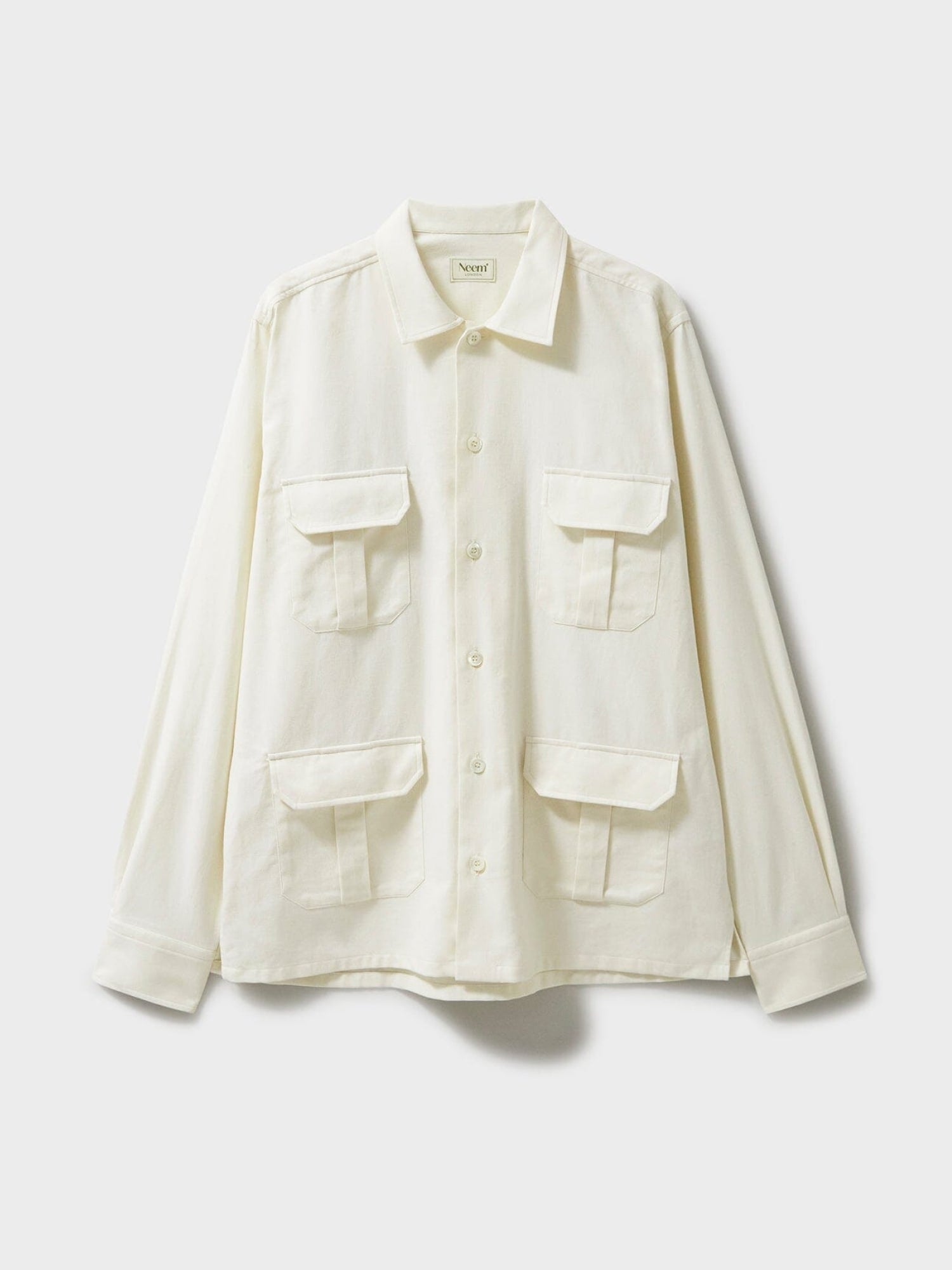 Regenerative Cotton Undyed & Unbleached OverShirt