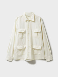Regenerative Cotton Undyed & Unbleached OverShirt