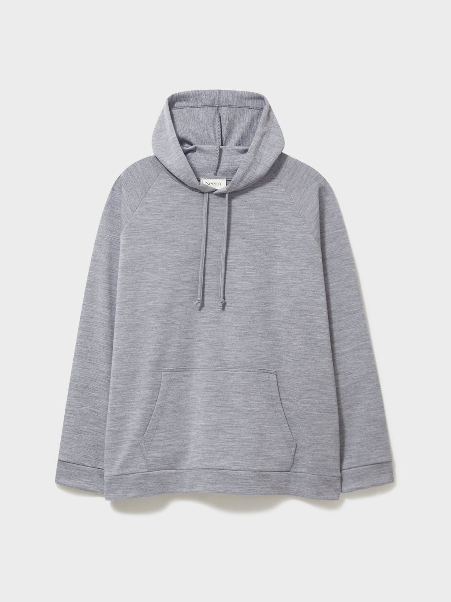 ZQ Merino Fleece Backed Silver Modern Hoodie
