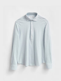 Recycled Italian Sky Dobby Popover Shirt