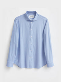 Recycled Sky Italian Como Print Comfort Shirt