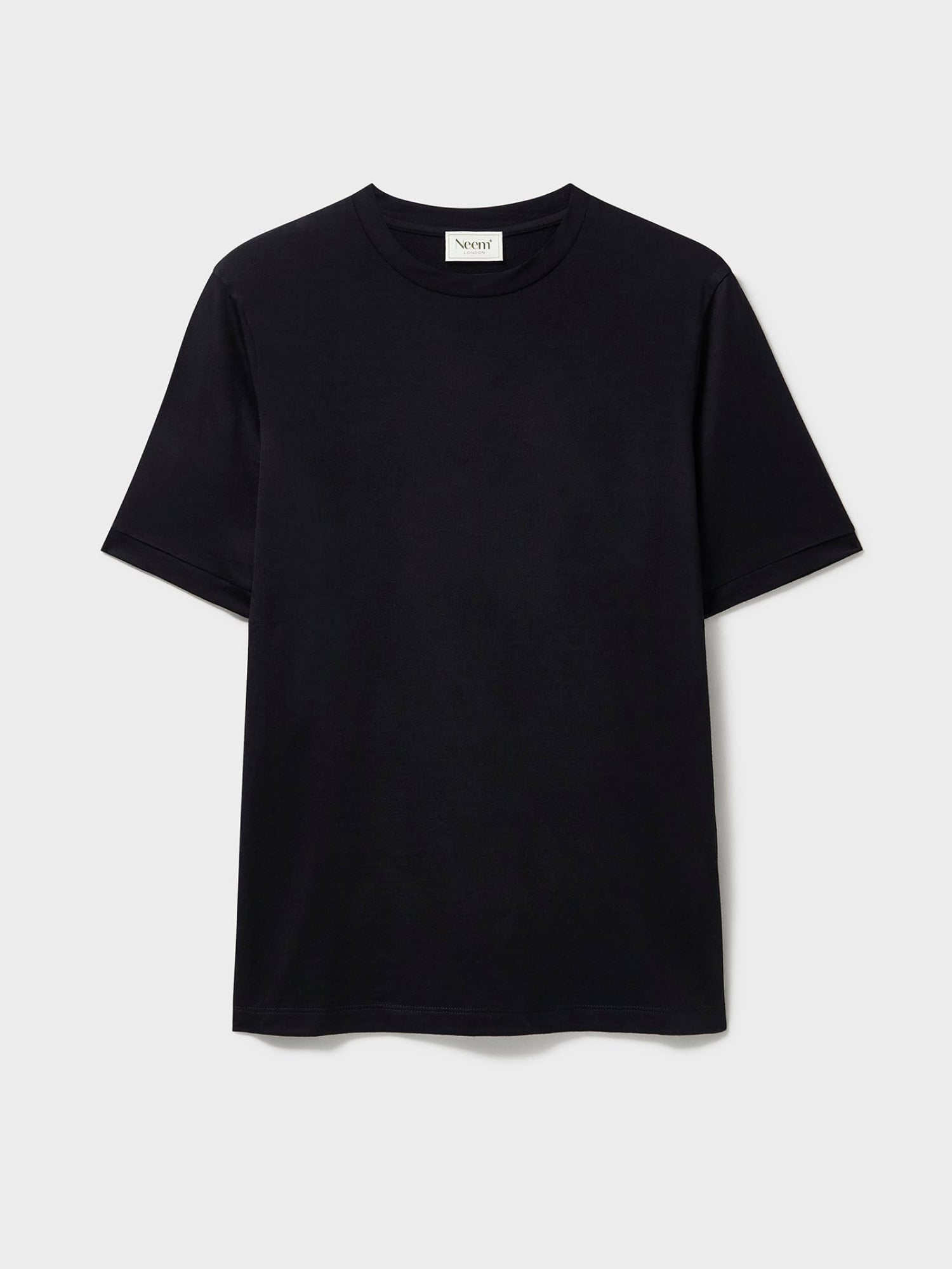 ZQ Merino Wool Jersey Super 120s Black T-Shirt